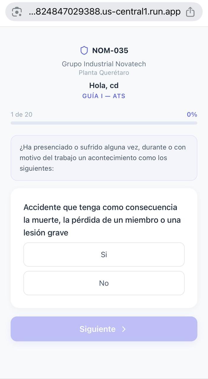 Portal del trabajador NOM-035